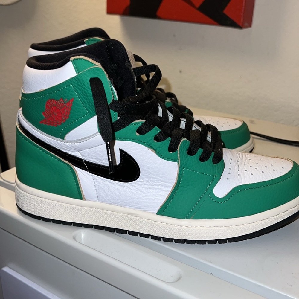 Jordan 1 retro high lucky green - Picture 4 of 8
